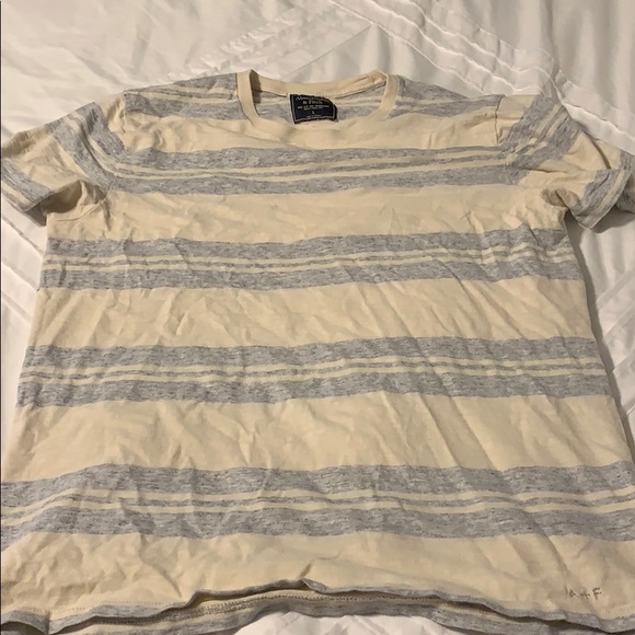 Abercrombie & Finch stripped tee - Picture 1 of 1